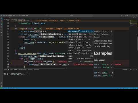 Rust Linked List Part 1