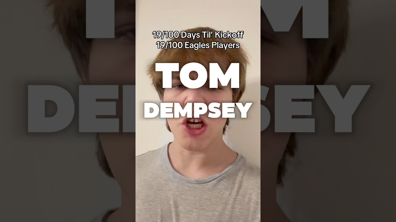 Tom dempsey was great 