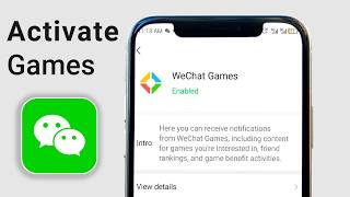كيفية تفعيل الألعاب في تطبيق WeChat screenshot 3