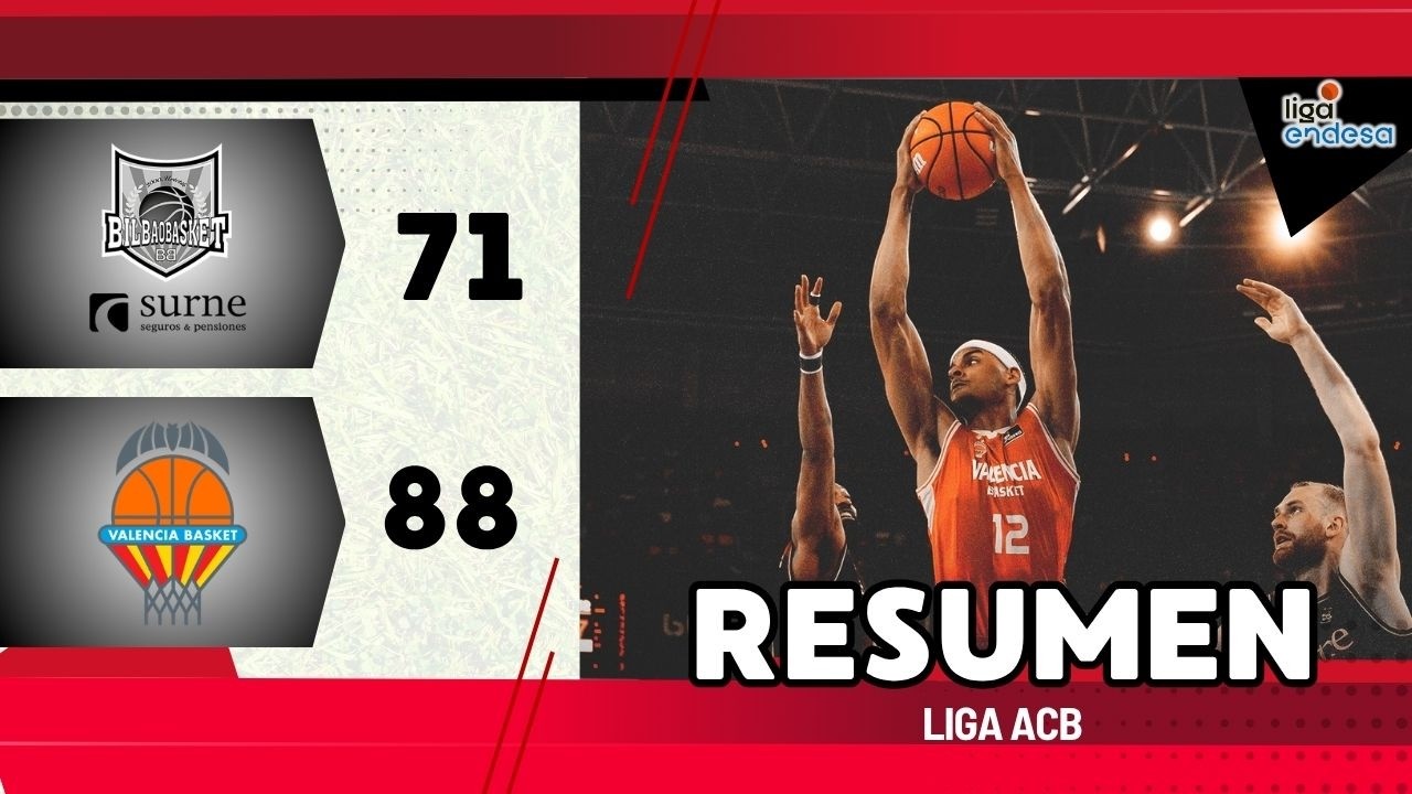 🟠 Bilbao vs Valencia- Playoffs Liga ACB- RESUMEN