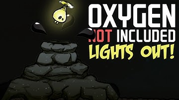 Can We Find Oil In The Dark? - Oxygen Not Included Gameplay - Lights Out Mod