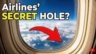 Why Do Airplane Windows Have a Tiny Hole
