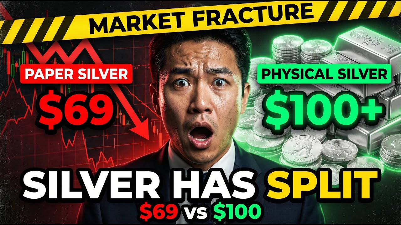 The Silver Divergence: Why the Paper Market is Crashing While Physical Silver Hits $100