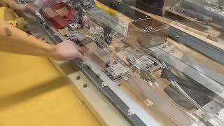 Continuous geared hinge assembly parts
