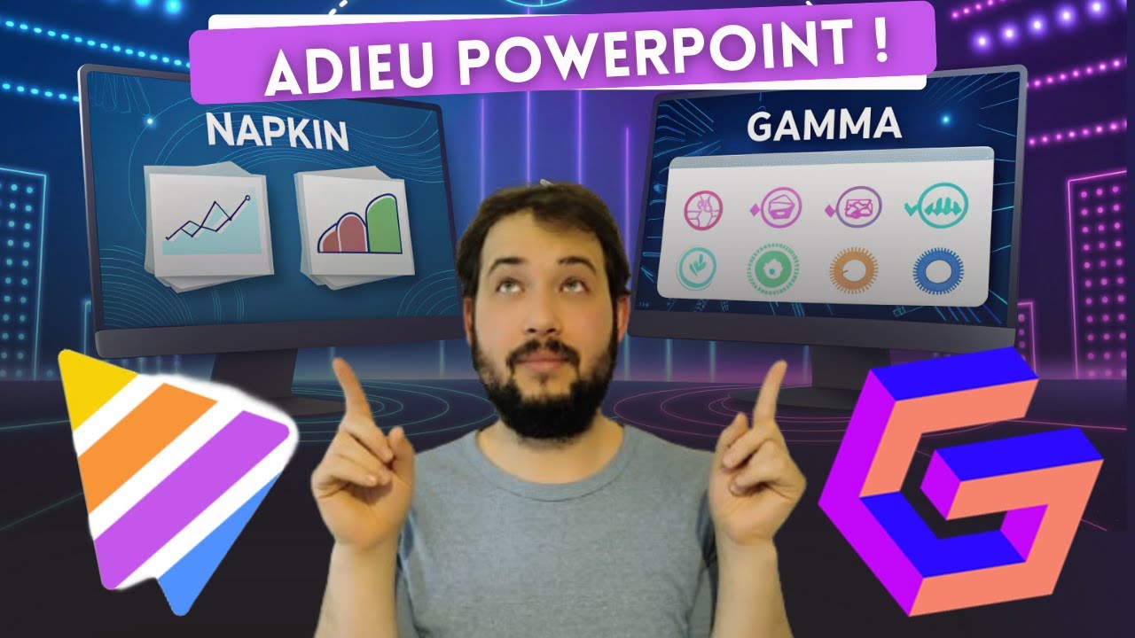 Créer vos présentations grâce à l'IA (Gamma x Napkin)