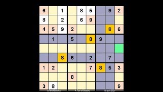 Solve toronto star sudoku l5 apr 19 ...