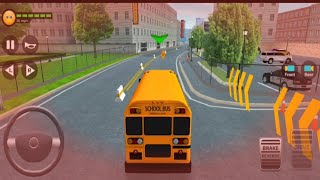 Offroad High School Bus Driver Simulator - Bus Driving Simulator 3D - screenshot 4