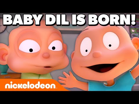 Tommy's Baby Brother Dil Is Born! 👶 Rugrats Full Scene | Nickelodeon Cartoon Universe