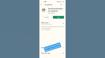 How to download cmd in your Android phone 📱🤳#terminalem#andriod