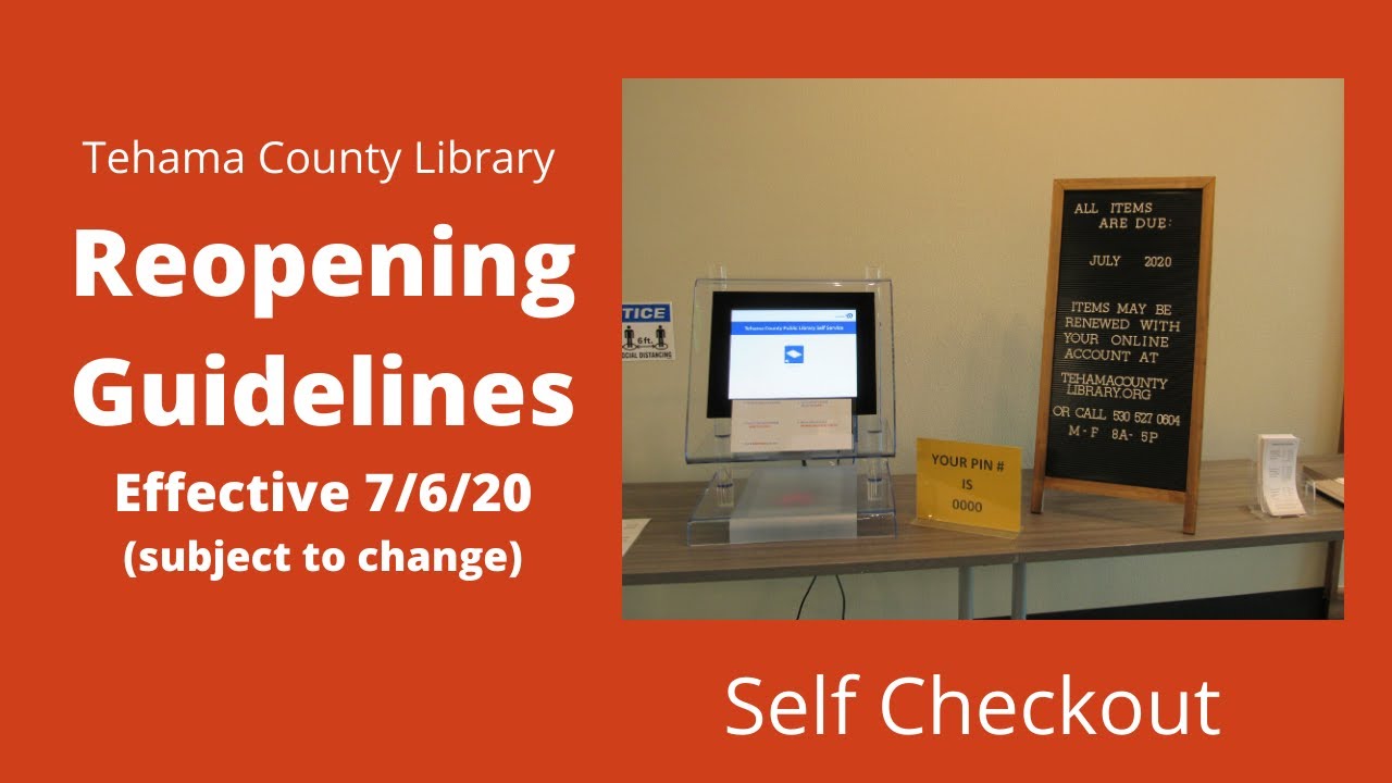 Reopening Guidelines: Self Checkout Station - YouTube