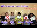 WHO KNOWS ME BETTER ?!?! +MINI BEACH VLOG | SISTER VS. BESTFRIENDS | KAYLAH&amp;JAYLIN