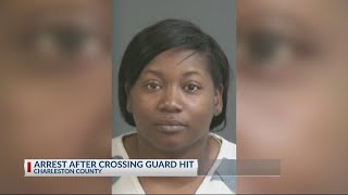 Woman arrested for hitting school crossing guard