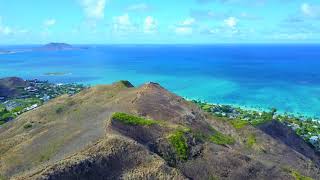 Lanikai Pillbox Trail with DJI Mavic Pro / Kailua, Oahu