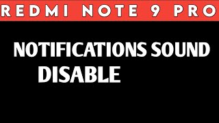 how to enable notifications sound in Redmi note 9 pro max screenshot 5
