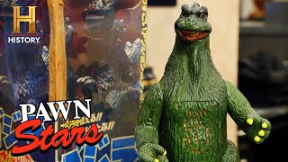 Pawn Stars: MONSTER MONEY for Rare Godzilla Toy (Season 20)