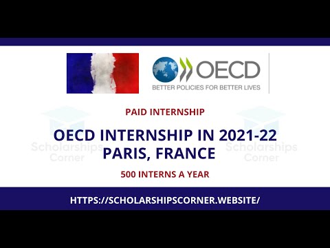 #InternationalInternship #Scholarship OECD PARIS PAID INTERNSHIP