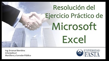 Resolución del Ejercicio Práctico de Microsoft Excel