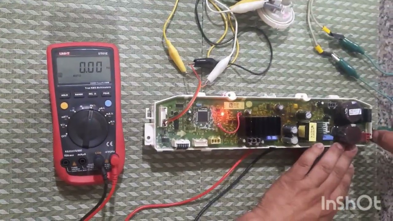 Falla integrado del presostato LG TURBO DRUM INVERTER.