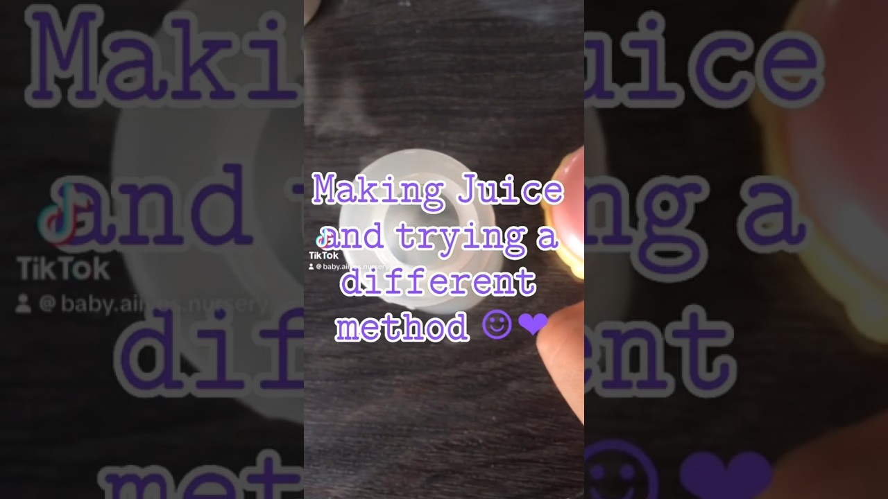 Making Juice For Summer Using A Different Method! 