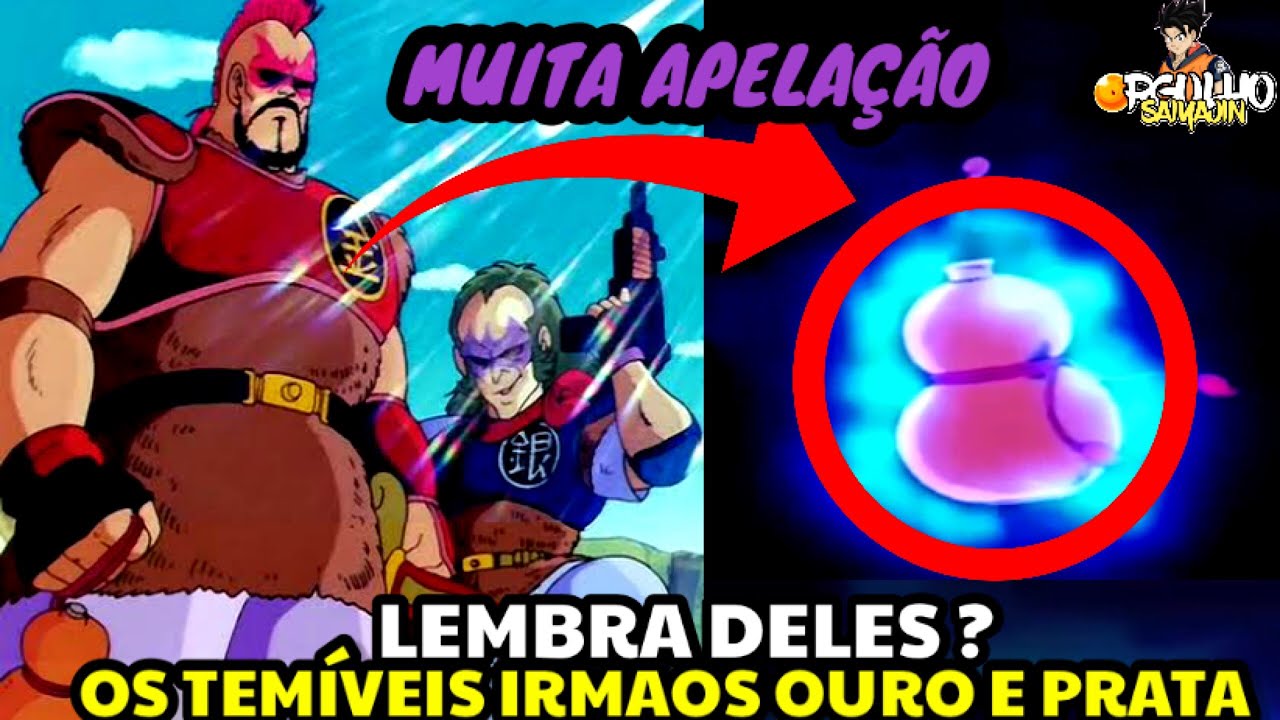 CONHEÇA OS IRMÃOS OURO E PRATA DE DRAGON BALL E SEU PODEROSO JARRO DE ...