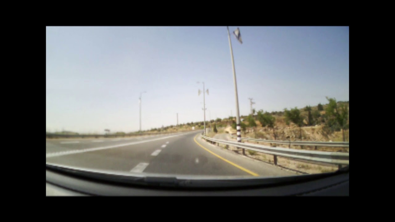 الطريق من قلقيلية الى رام الله الافضل ,,, perfect drive from qalqilya to ramallah