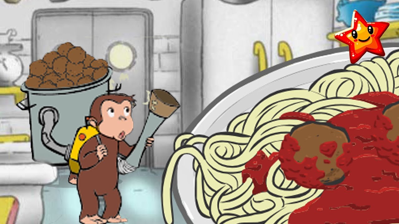 Curious Geroge Games Episodes 161 Meatball launcher YouTube