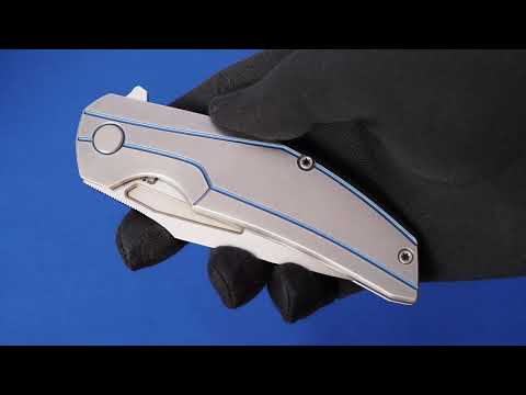 Oleinikov Igor custom knife Sherpa M398 Titanium Russia