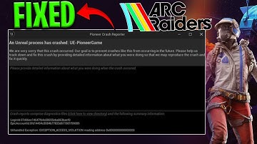 🎮 ARC Raiders Not Launching? Fix UE-PioneerGame Unreal Engine Crash (2025)