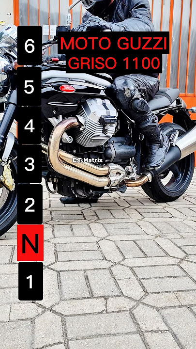 Maximum speed for each gear on a Moto Guzzi Griso 1100