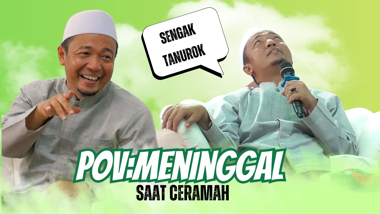 KH.MUSLEH ADNAN || MENINGGAL SAAT CERAMAH-JAMAAH SAMPAI TERBIRIT-BIRIT