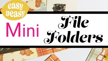 EASY DIY FILE FOLDERS WITH A TWIST INSIDE/ Quick & Easy Way To MAKE YOUR OWN FILE FOLDERS/