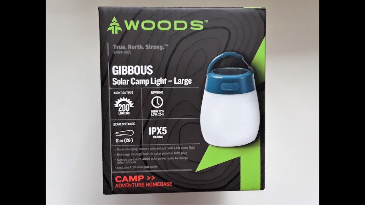 Woods Gibbous Solar Light YouTube