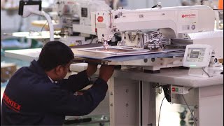 BAS-342G Best automatic pattern sewing machine India for bag and shoes manufacturer