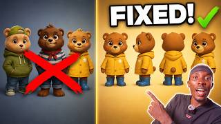 Your AI Characters Keep Changing Faces — Here's the 4-View Fix (Children's Books) screenshot 5