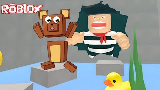 Roblox - ESCAPAMOS DE UM CHICLETE GIGANTE (Escape The Candy Factory)