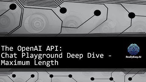 Dive into the OpenAI API Part 3: The Maximize Setting Will Blow Your Mind #chatgpt #openai #api