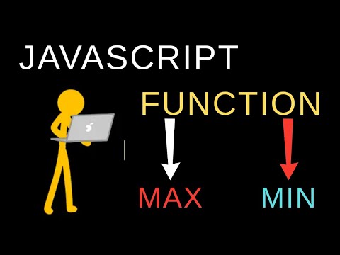 Lecture 22 : Find Maximum and Minimum Number using Function in JAVASCRIPT 