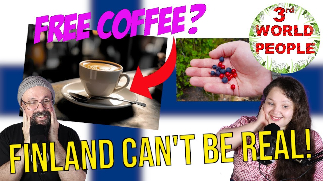 3rd WORLD PEOPLE REACT: 25 WEIRD THINGS ABOUT LIFE IN FINLAND (AMERICAN POV) | FINLAND REACTION