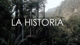 Las Pozas de Xillitla la Historia contada desde un drone.