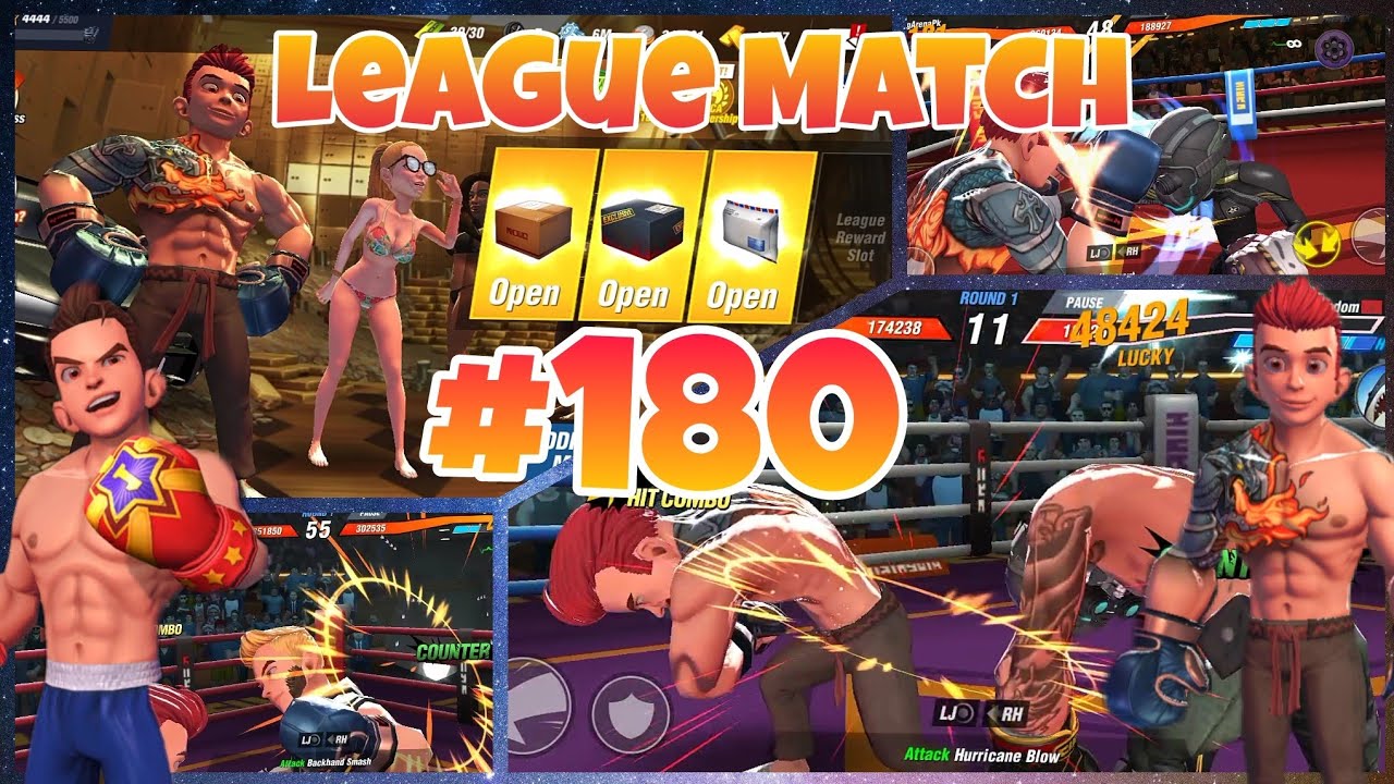 Boxing Star ⭐|| LEAGUE FIGHT || Victory Package || Part 180 