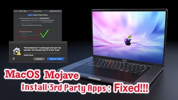 MacOS Mojave: Move To Trash - 3rd Party Apps FIX