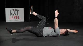 Dead Bug   level 3  - full leg/arm extension