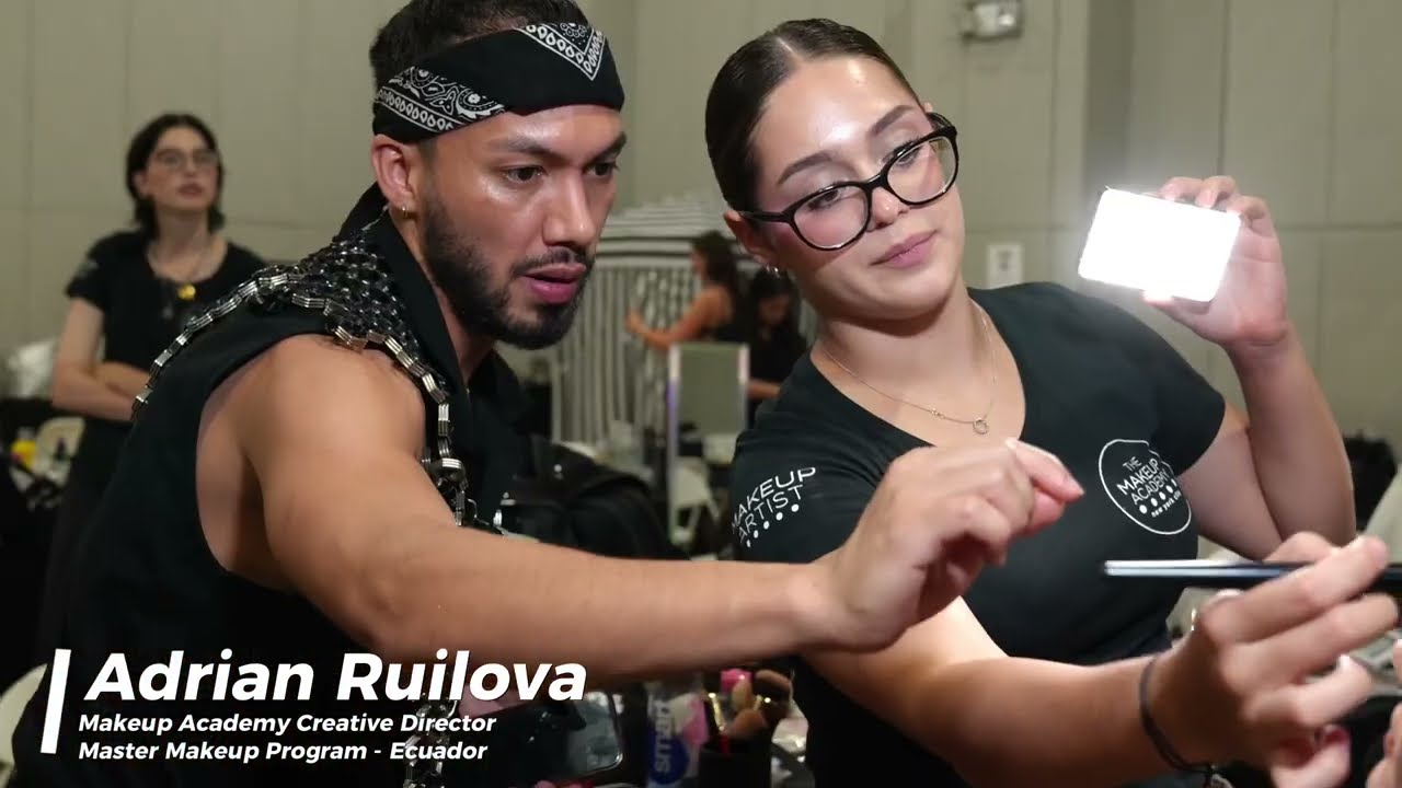 The Makeup Academy PRO team takes on New York Swim Week!