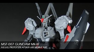 HobbyJAPAN 1/100 ガンダムMk-III 機動戦士ZガンダムMSV