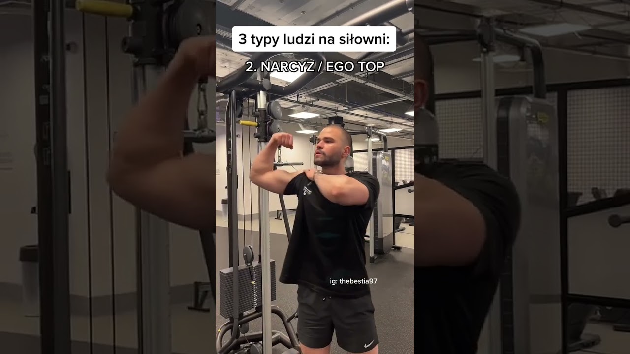 3 TYPY LUDZI NA SIŁOWNI