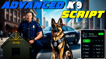 Advanced K9 Script V2 | Evo Development | QBCore/ESX | FiveM Tutorial #45