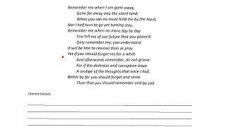Petrarchan Sonnet