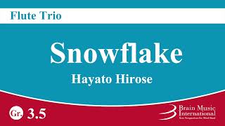 Snowflake - Flute Trio by Hayato Hirose