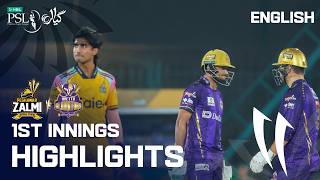 1St Innings Highlights Peshawar Zalmi Vs Quetta Gladiators English M23 Hbl Psl 11 Mzb1K
