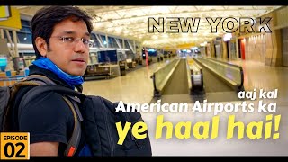 NEW YORK during Covid | USA Immigration Interview | My entire Transit process at JFK Airport screenshot 4